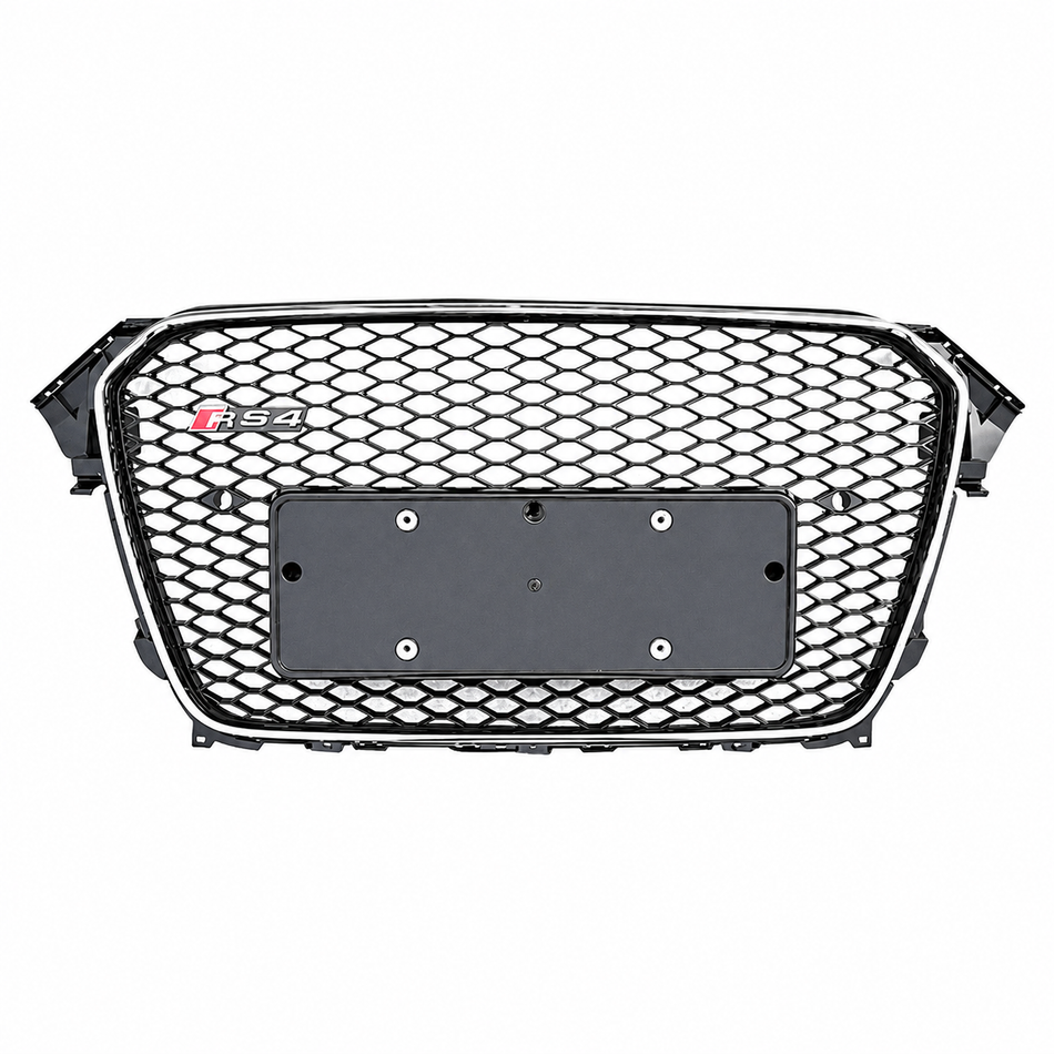 2013-2016 Audi RS4 Style Honeycomb Grille | B8.5 A4/S4