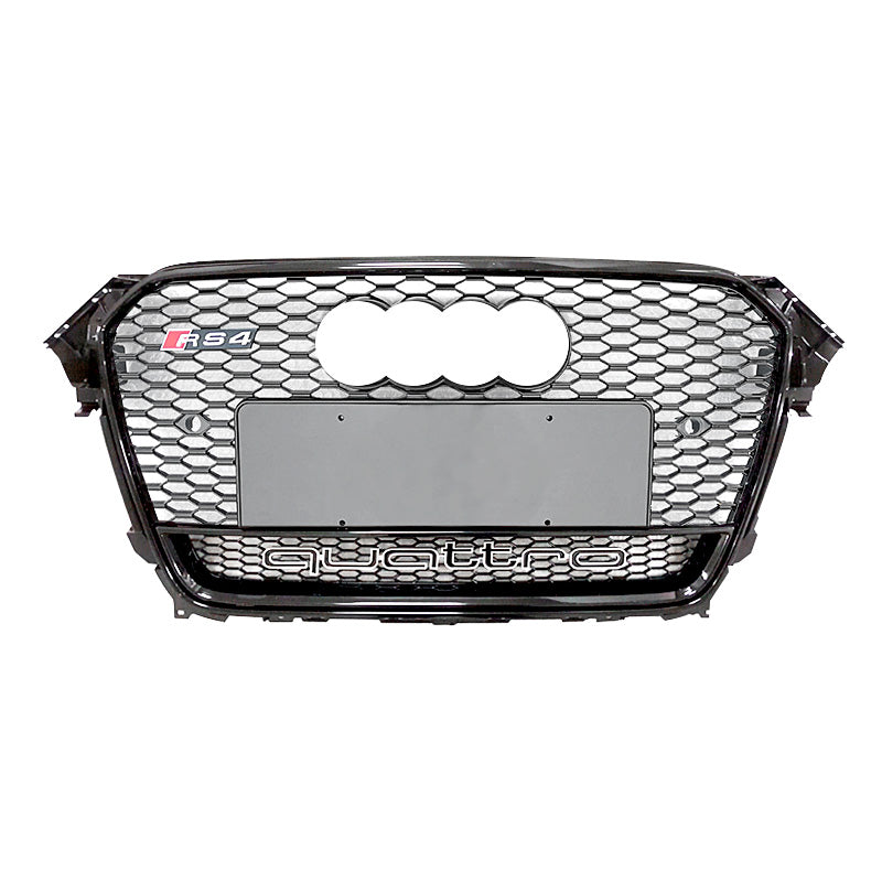 2013-2016 Audi RS4 Style Grille with Lower Quattro | B8.5 A4/S4