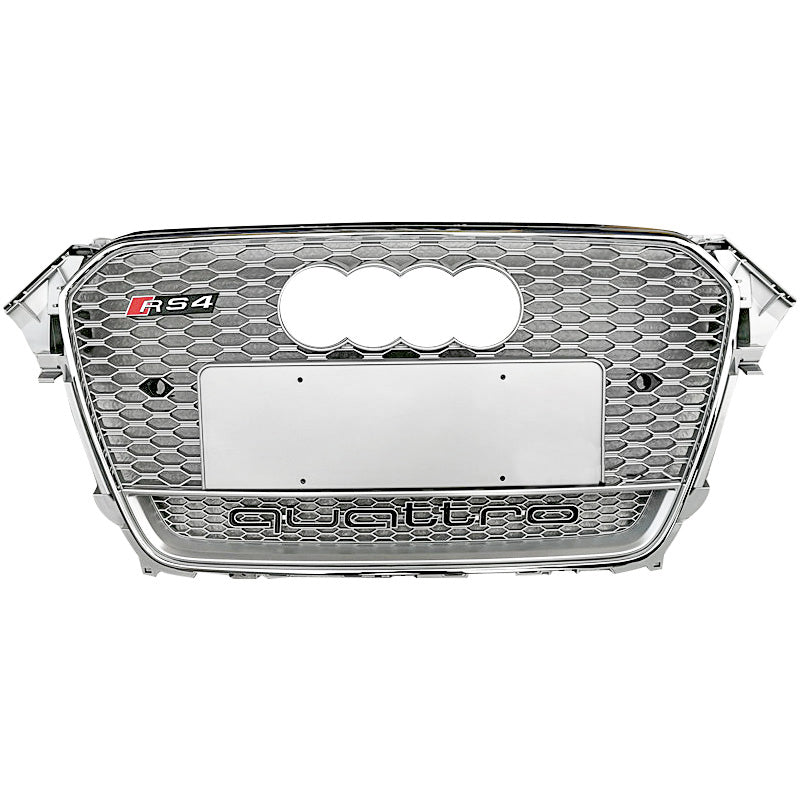 2013-2016 Audi RS4 Style Grille with Lower Quattro | B8.5 A4/S4