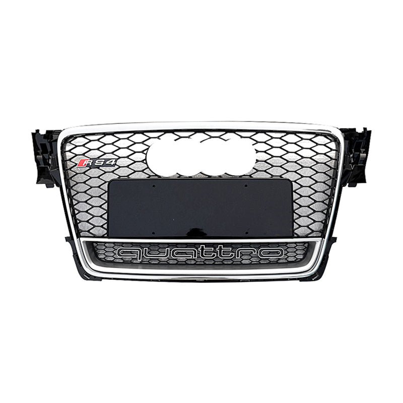 2008-2012 Audi RS4 Style Grille with Lower Quattro | B8 A4/S4