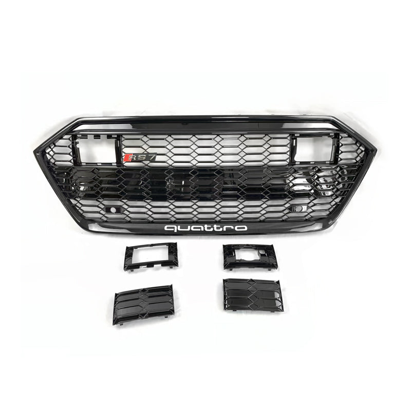 2019-2023 Audi RS7 Style Honeycomb Grille | C8 A7/S7