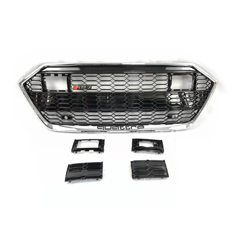 2019-2023 Audi RS7 Style Honeycomb Grille | C8 A7/S7
